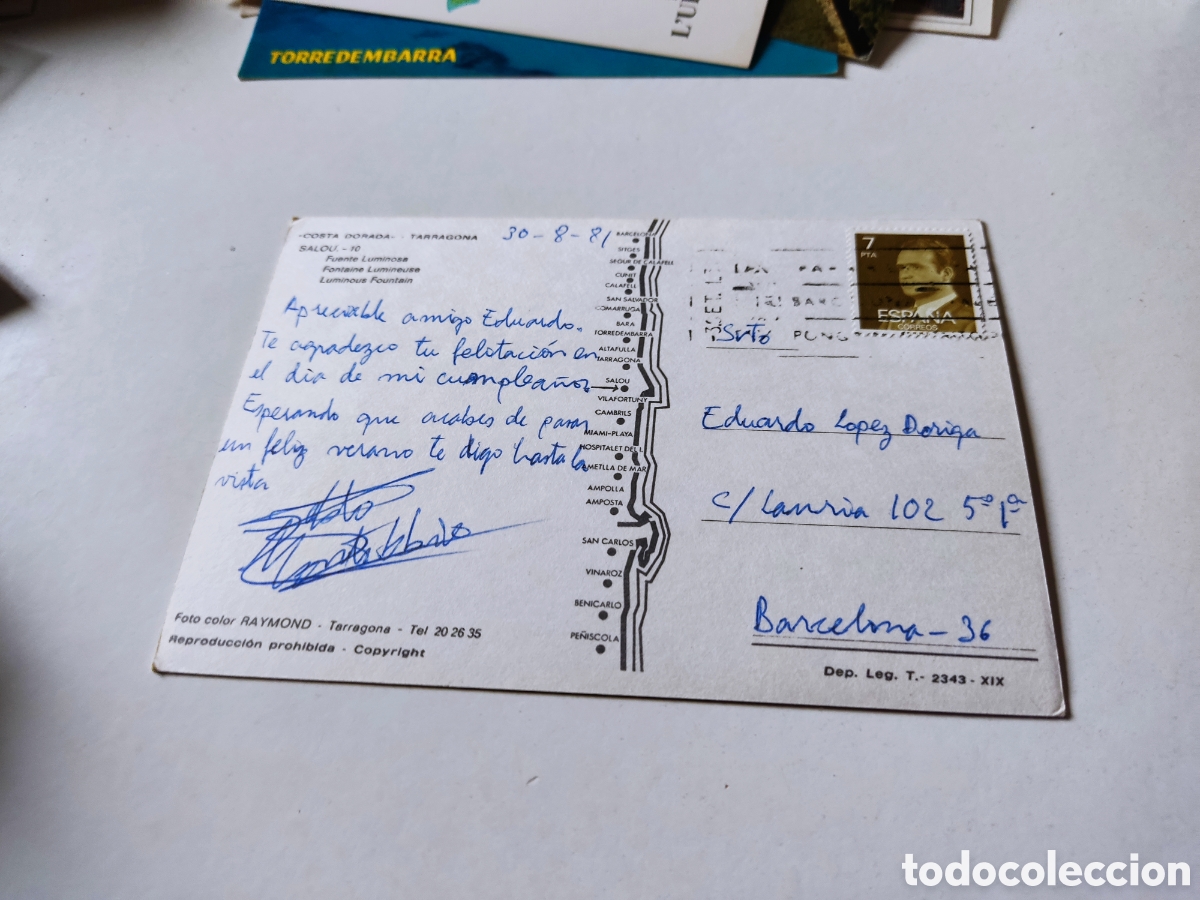 Postales: Postal Salou - Foto 2