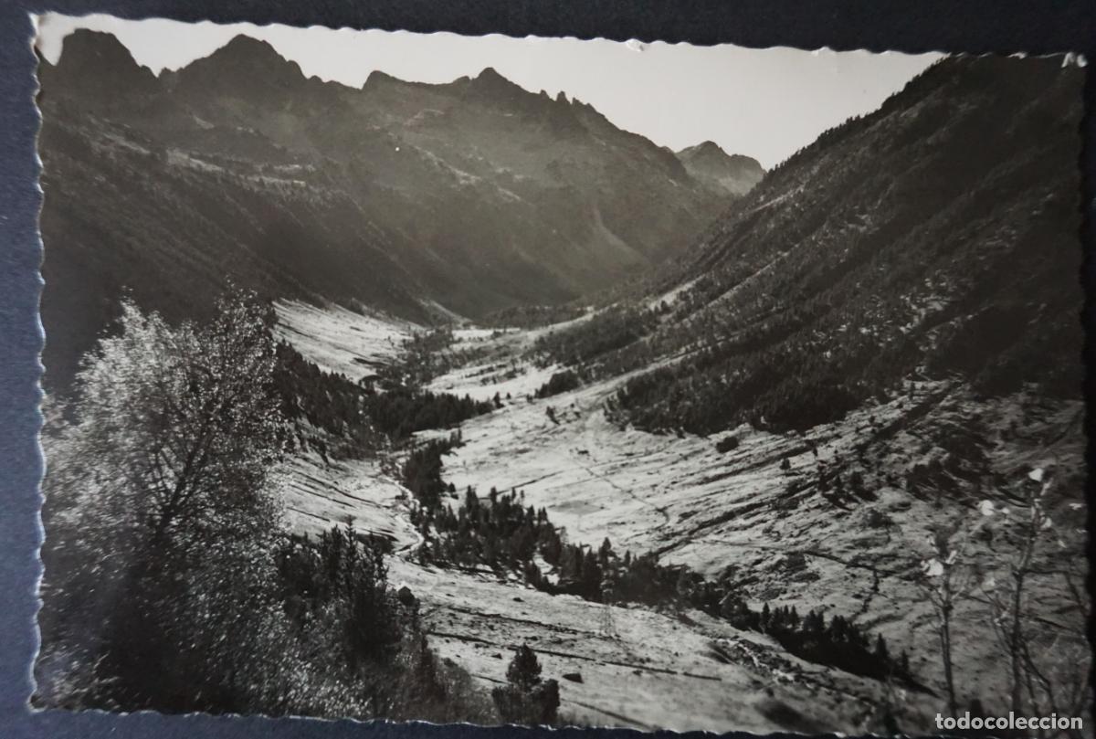 Postales: Vall d'Aran, Valle de Ruda y Picos de Ratera, antigua postal sin circular