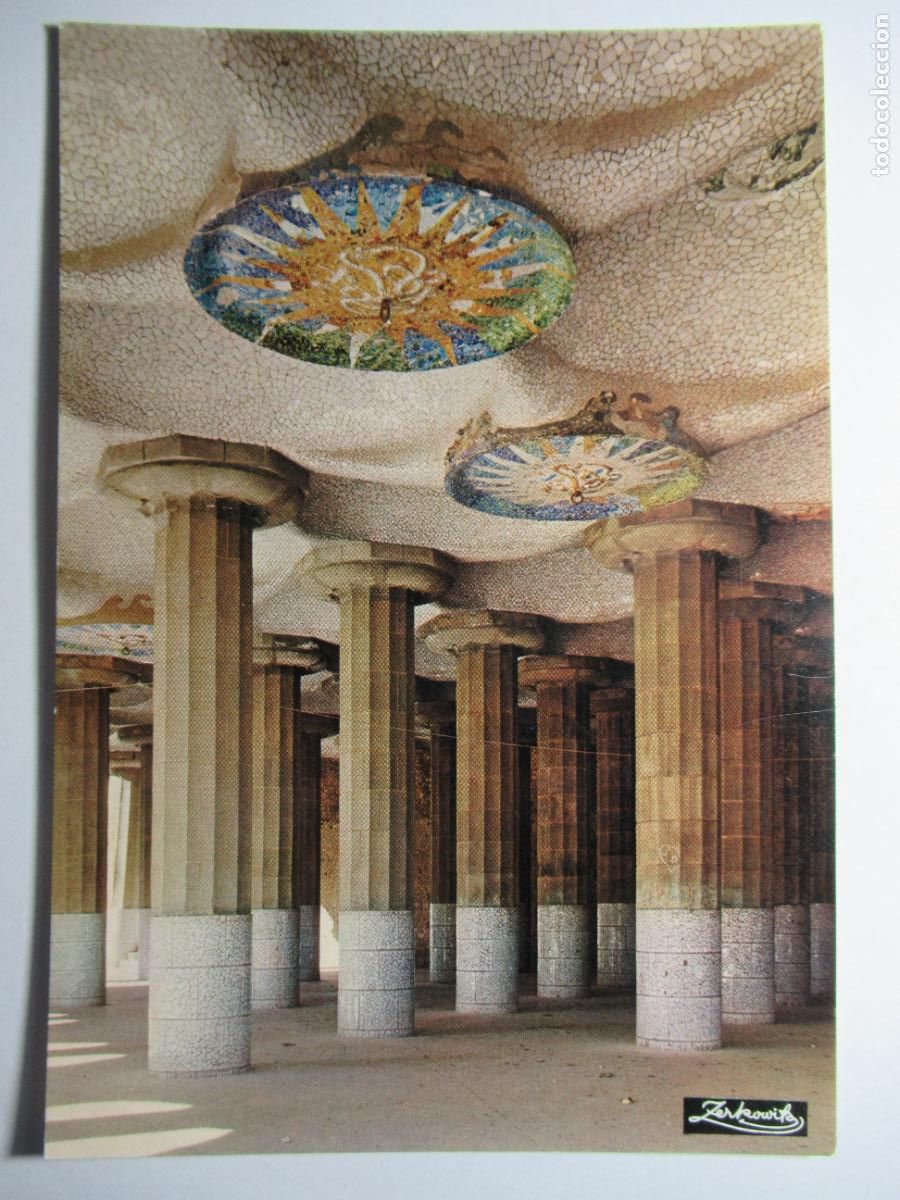 Postales: Barcelona - Parque G&uuml;ell - Foto 1