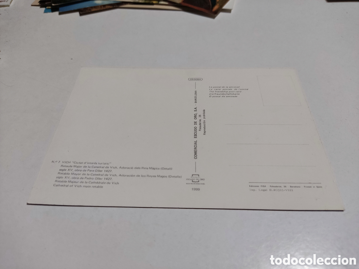 Postales: Postal vich retablo - Foto 2