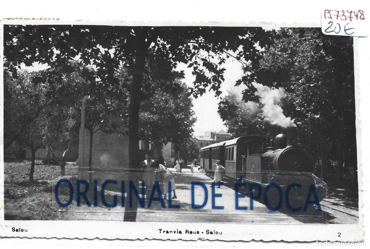 Postales: (PS-74748)POSTAL DE SALOU-TRANVIA REUS-SALOU