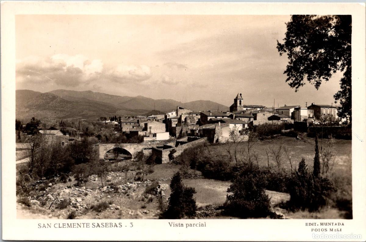 Postales: San Clemente Sasebas - Vista parcial - Ed. Muntada n&ordm; 3 - Foto Meli - 144x94mm