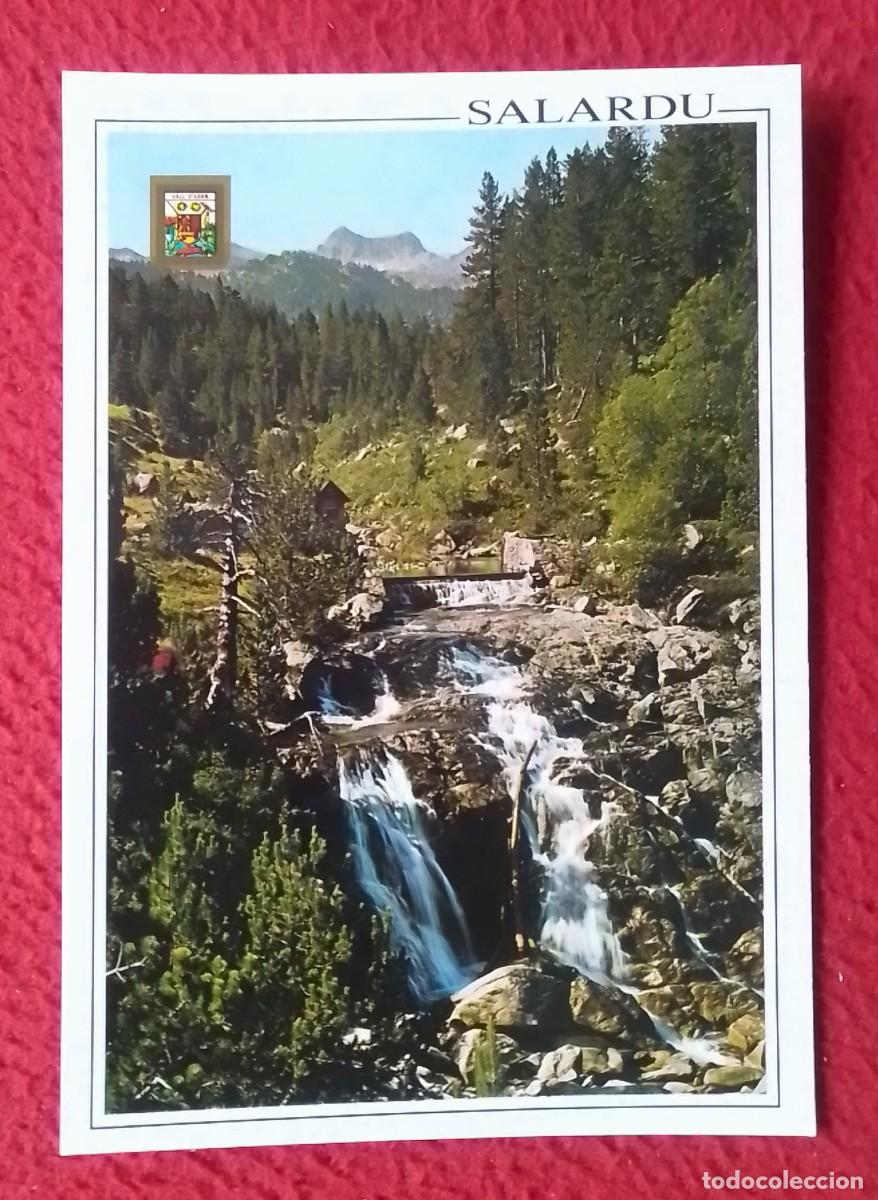 Postales: POSTAL PIRINEU CATALA PIRINEO CATAL&Aacute;N VALL D&acute;ARAN VALLE AR&Aacute;N SALARD&Uacute; COLOM&Eacute;S CASCADA AIG&Uuml;ES TORTES..