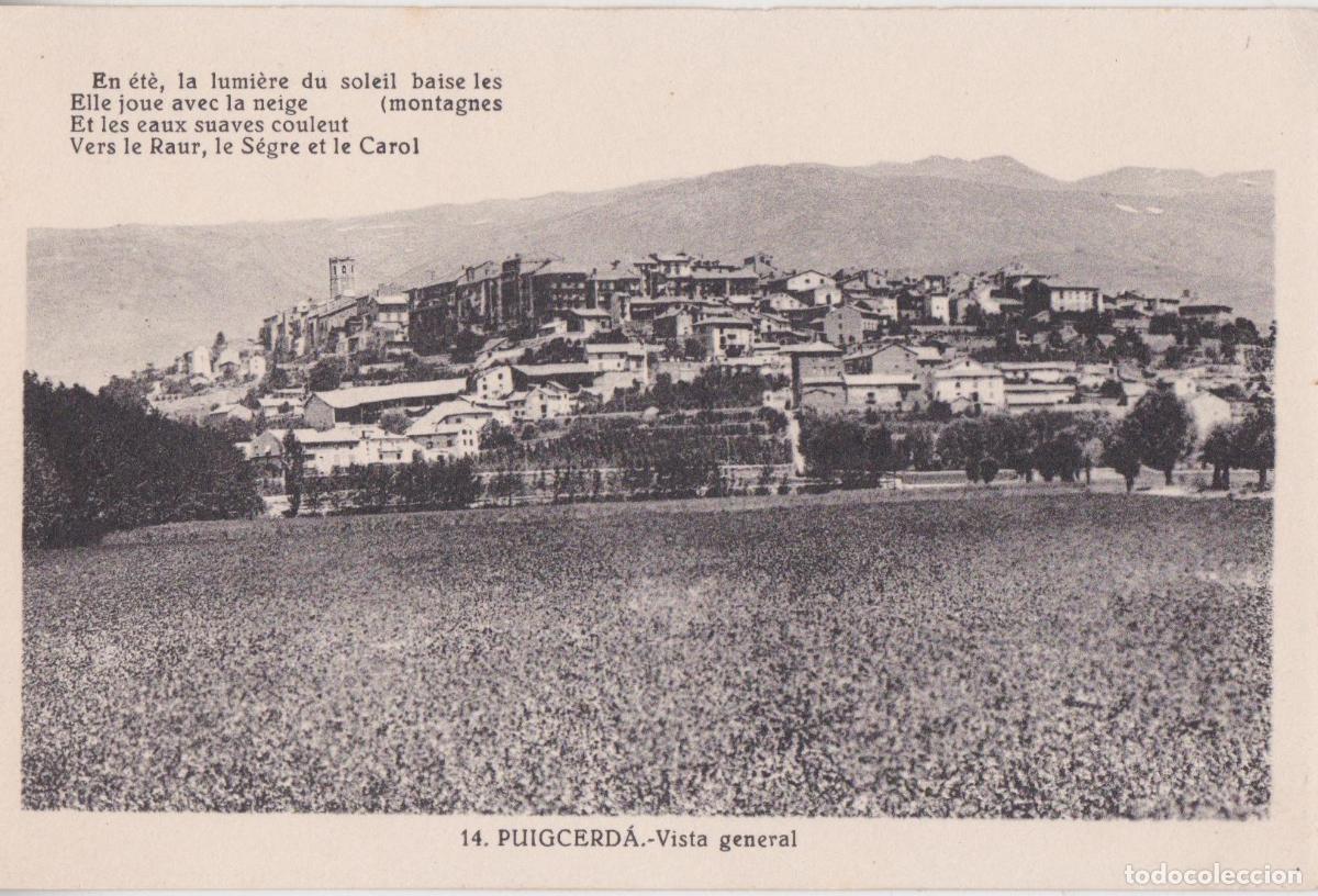 Postales: PUIGCERDA - VISTA GENERAL - L.ROISIN FOT. N&ordm;14 - S/C