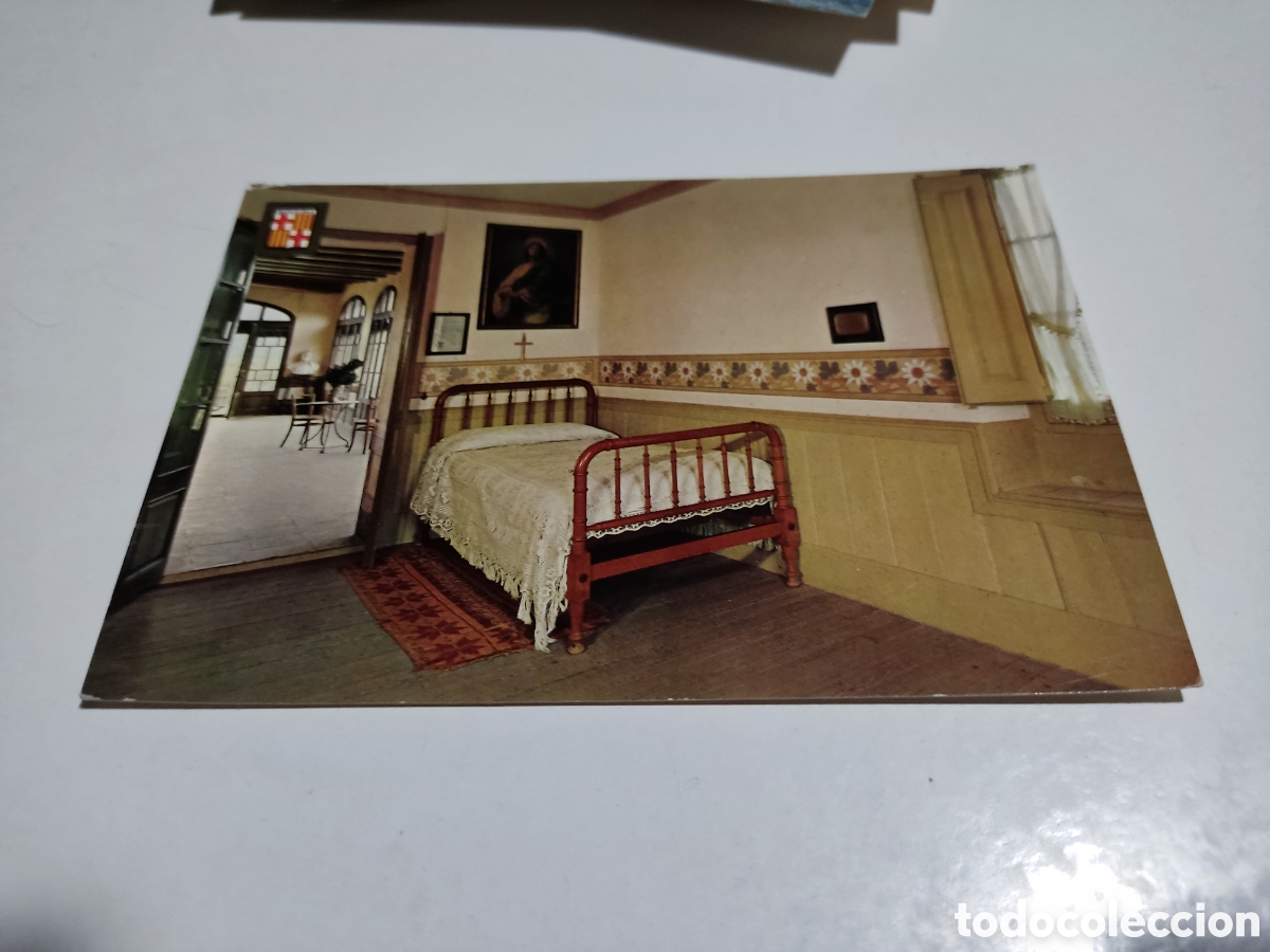 Cartoline: Postal habitaci&oacute;n donde muri&oacute; Cinto Verdaguer