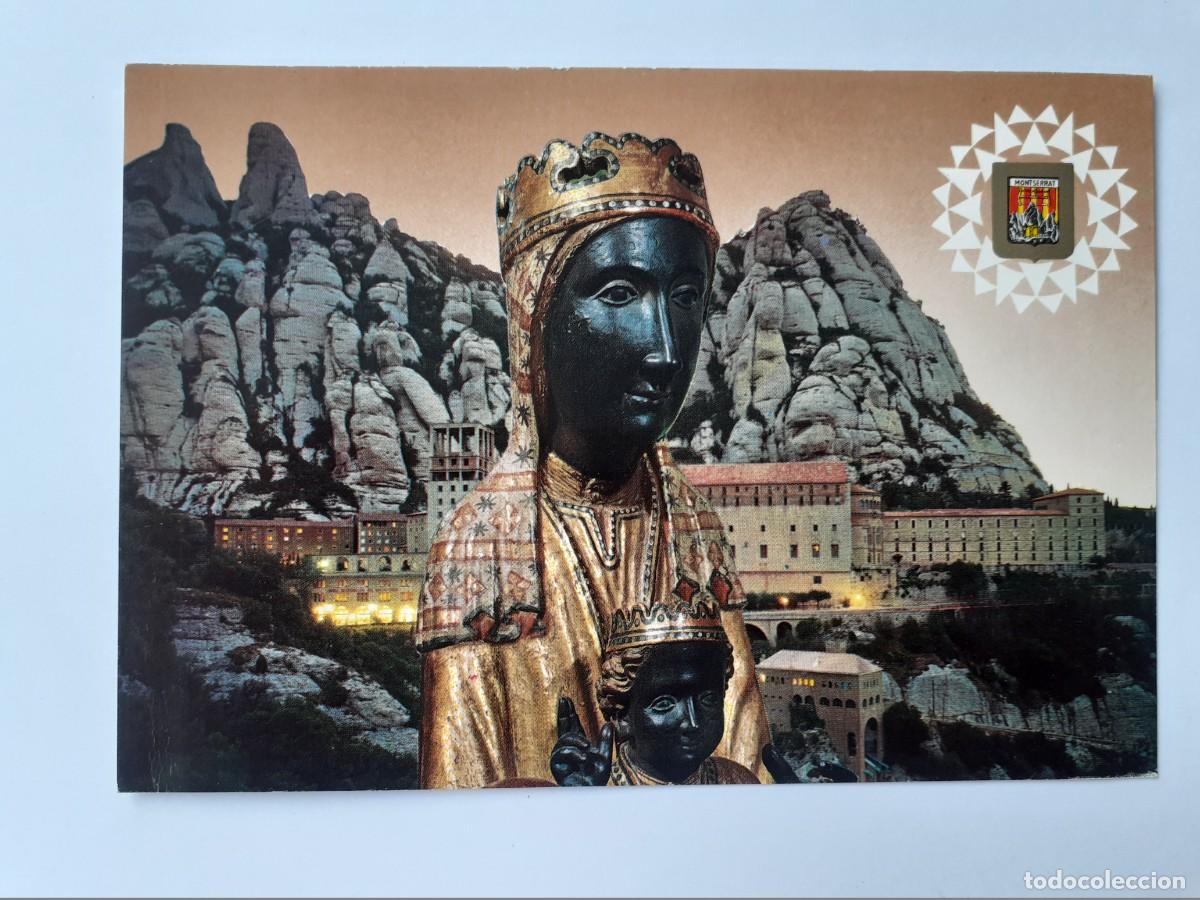 Postales: POSTAL - MONTSERRAT LA VERGE DE MONTSERRAT - ESCUDO DE ORO 4362 - ESCRITA