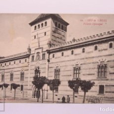Postales: POSTAL SEO DE URGEL / URGELL PALACIO EPISCOPAL CIRCULADA AÑO 1928 - EDICIONES MARAVILLA - 14 X 9 CM