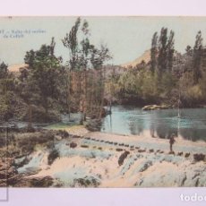 Postales: POSTAL OLOT SALTO DEL MOLINO DE COLELL - CIRCULADA FECHADA AÑO 1914 - ED. ANDRES FABERT - 14 X 9 CM
