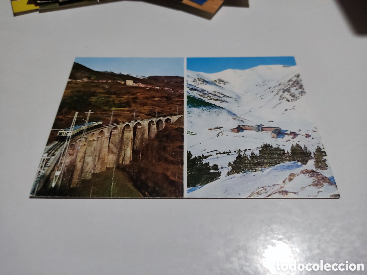 Postkarten: Postal Nuria, puente tren
