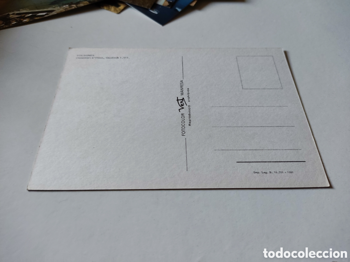 Postales: Postal Solsones, cementeri - Foto 2