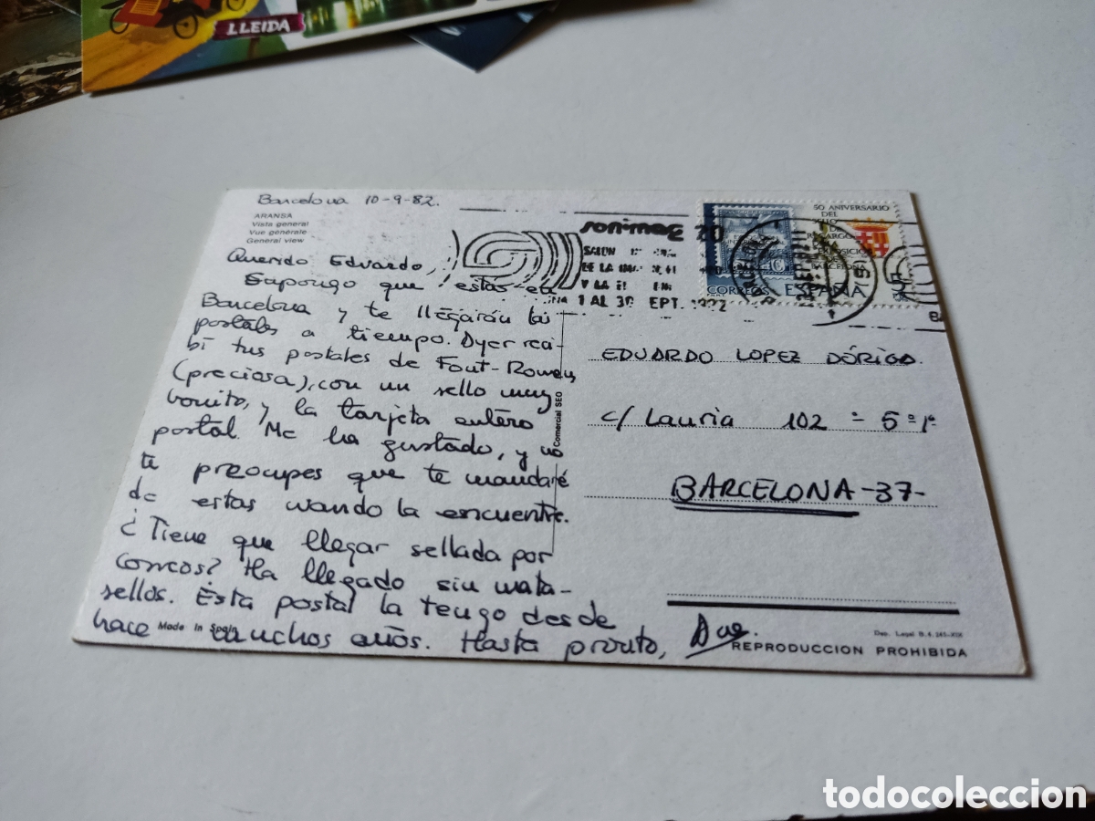 Postales: Postal Aransa - Foto 2