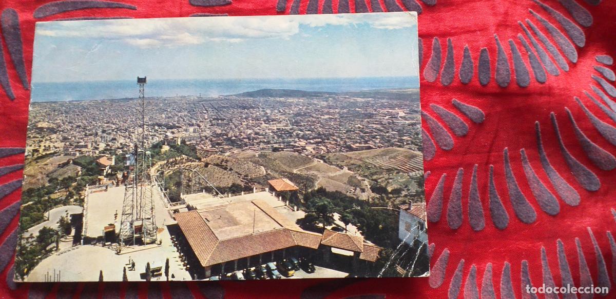 Postales: BARCELONA-RVD-150X105mm.-ESCRITA-N&ordm;113-VISTA GENERAL DE LA CIUDAD DESDE EL TIBIDABO