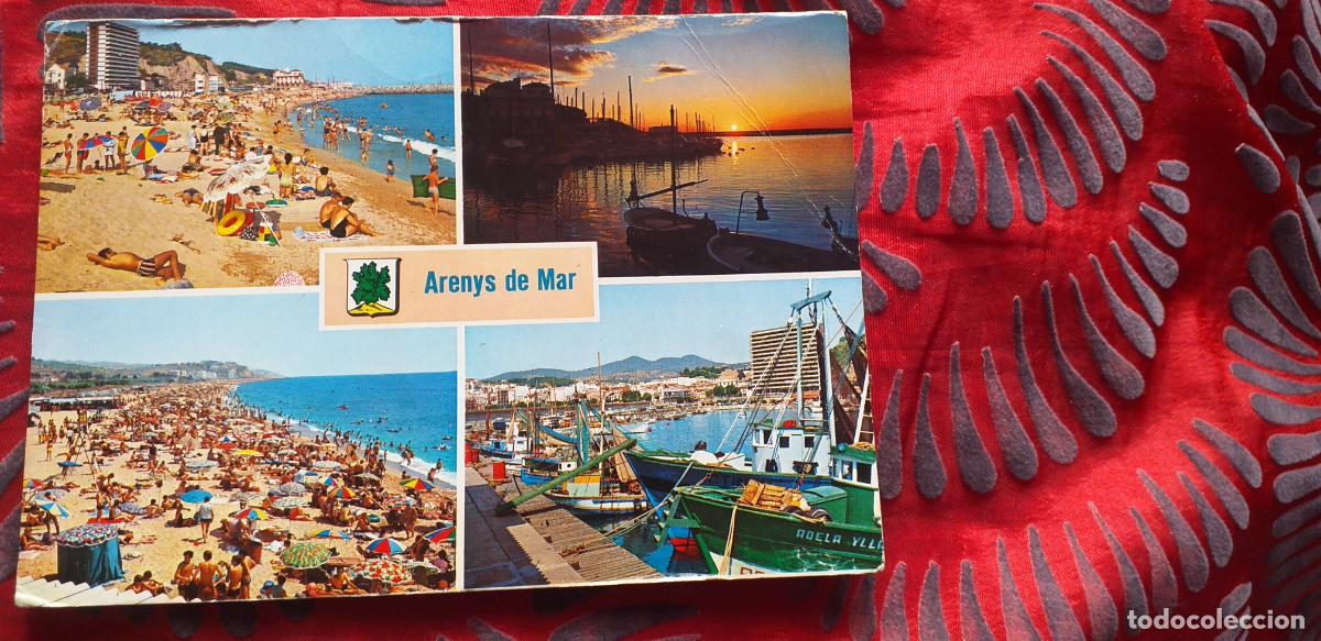 Postales: BARCELONA-RVD-150X105mm.-CIRCULADA-N&ordm; B912-ARENYS DE MAR