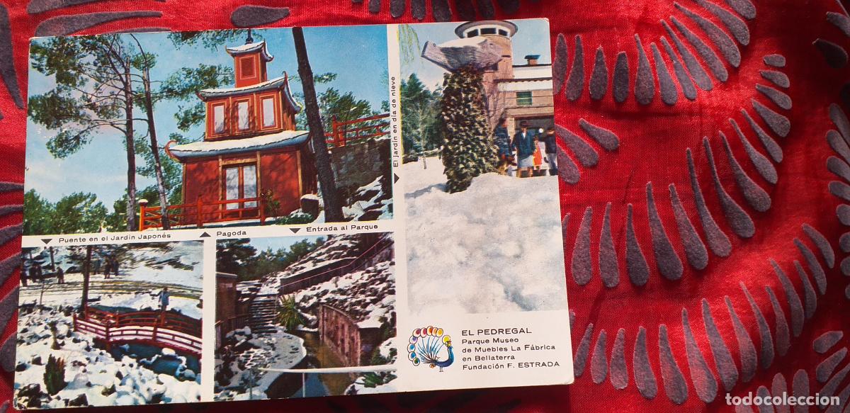 Postales: BARCELONA-RVD-150X105mm.-CIRCULADA-EL PEDREGAL-PARQUE MUSEO DE MUEBLES
