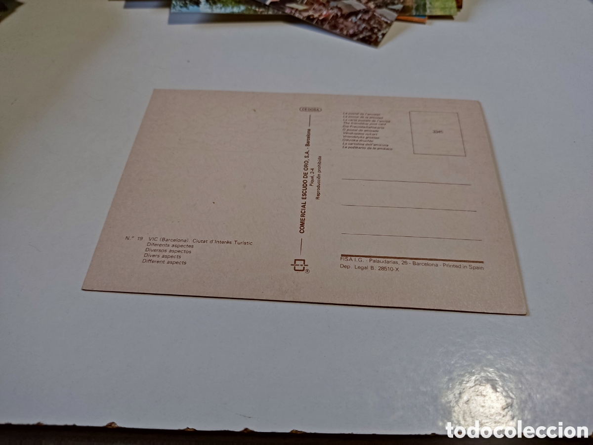 Postales: Postal Vic - Foto 2