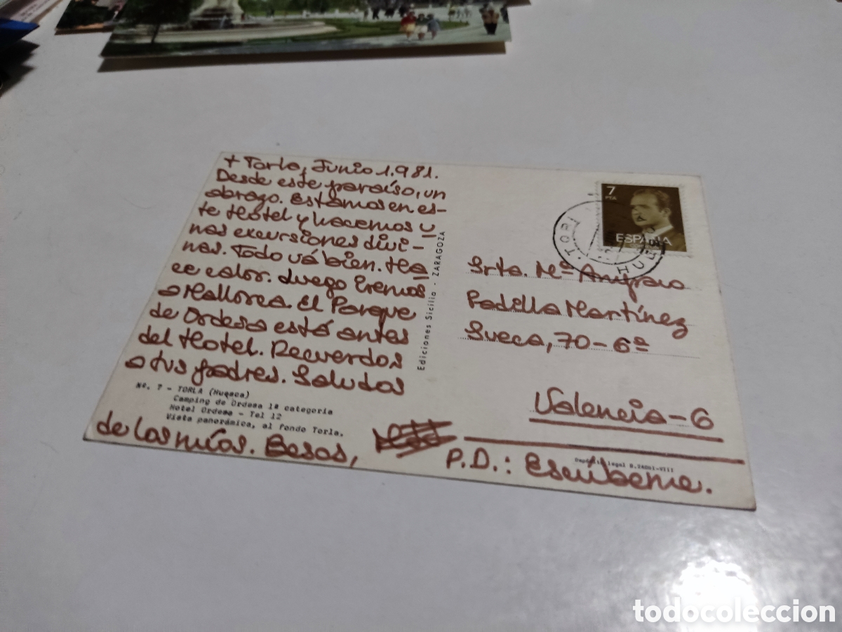 Postales: Postal Torla - Foto 2