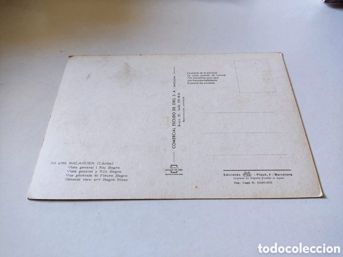Postales: Postal Balaguer - Foto 2