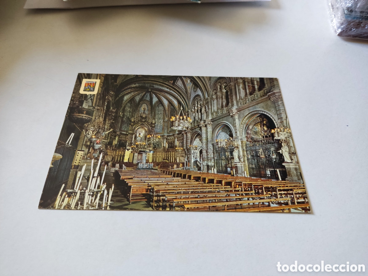 Postales: Postal Montserrat bas&iacute;lica