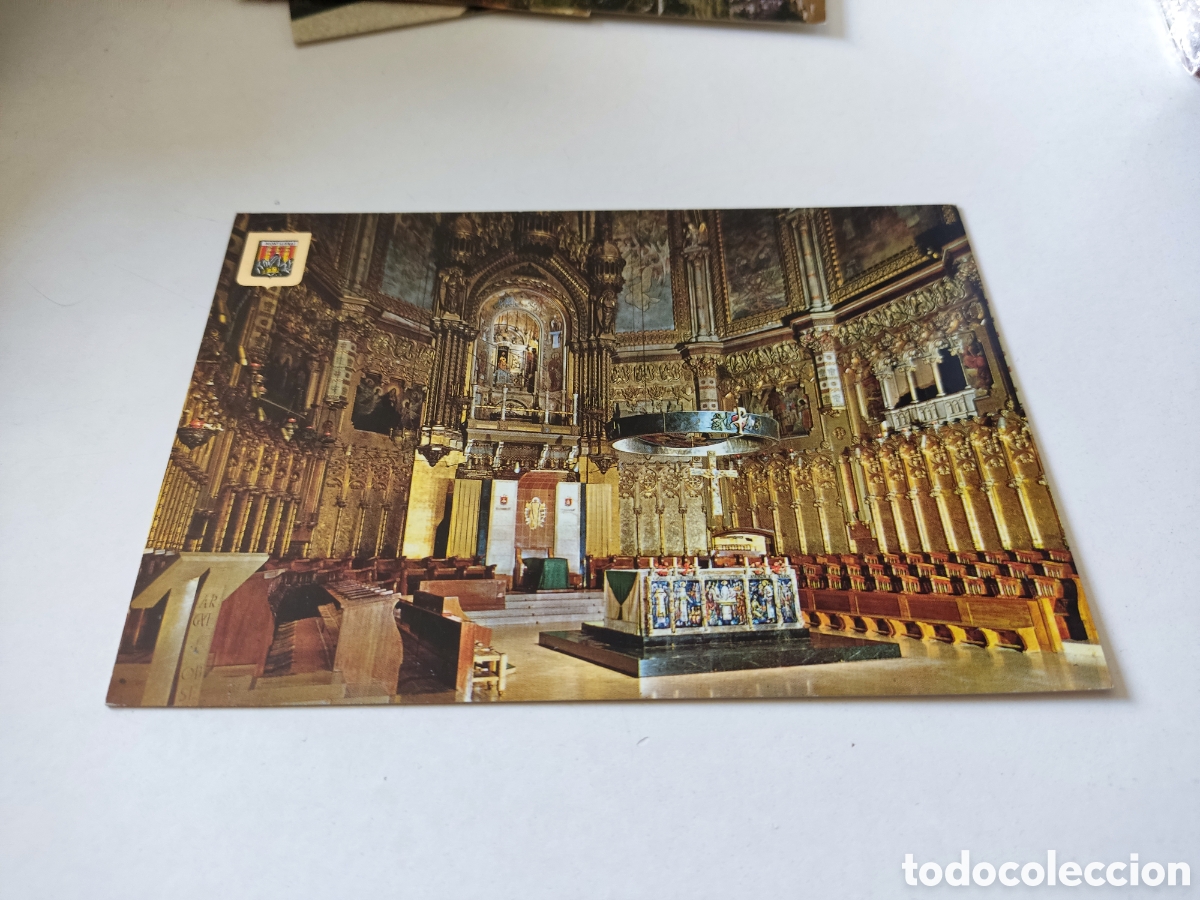Postales: Postal Montserrat bas&iacute;lica