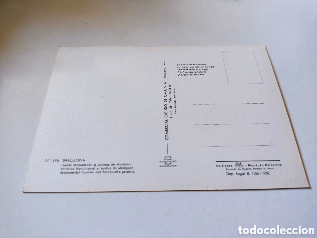 Postales: Postal Barcelona - Foto 2