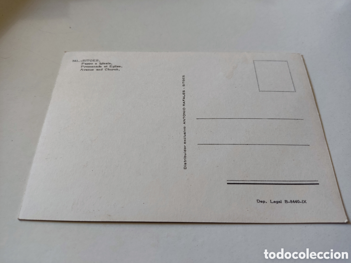 Postales: Postal Sitges - Foto 2