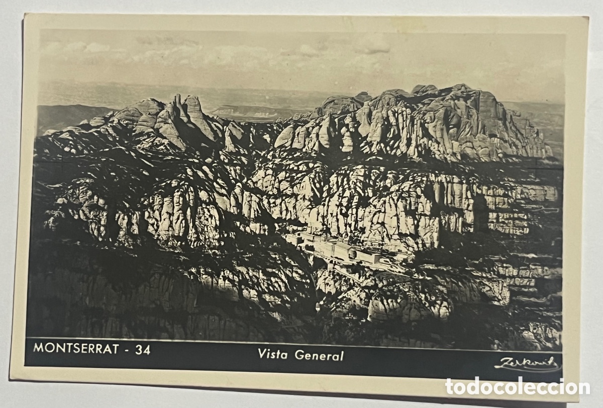 Cartes Postales: POSTAL: MONTSERRAT - VISTA GENERAL. 34 - ZERKOWITZ