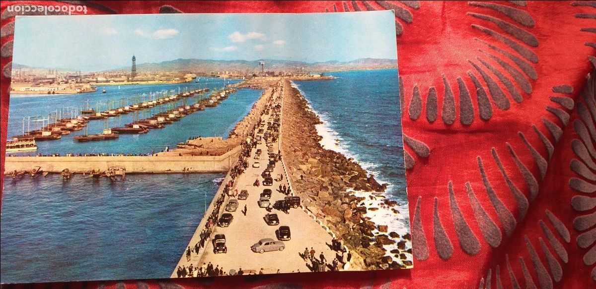Postales: BARCELONA-RVD-150X105mm.-NO ESCRITA-N&ordm;2067-PASEO DEL ROMPEOLAS