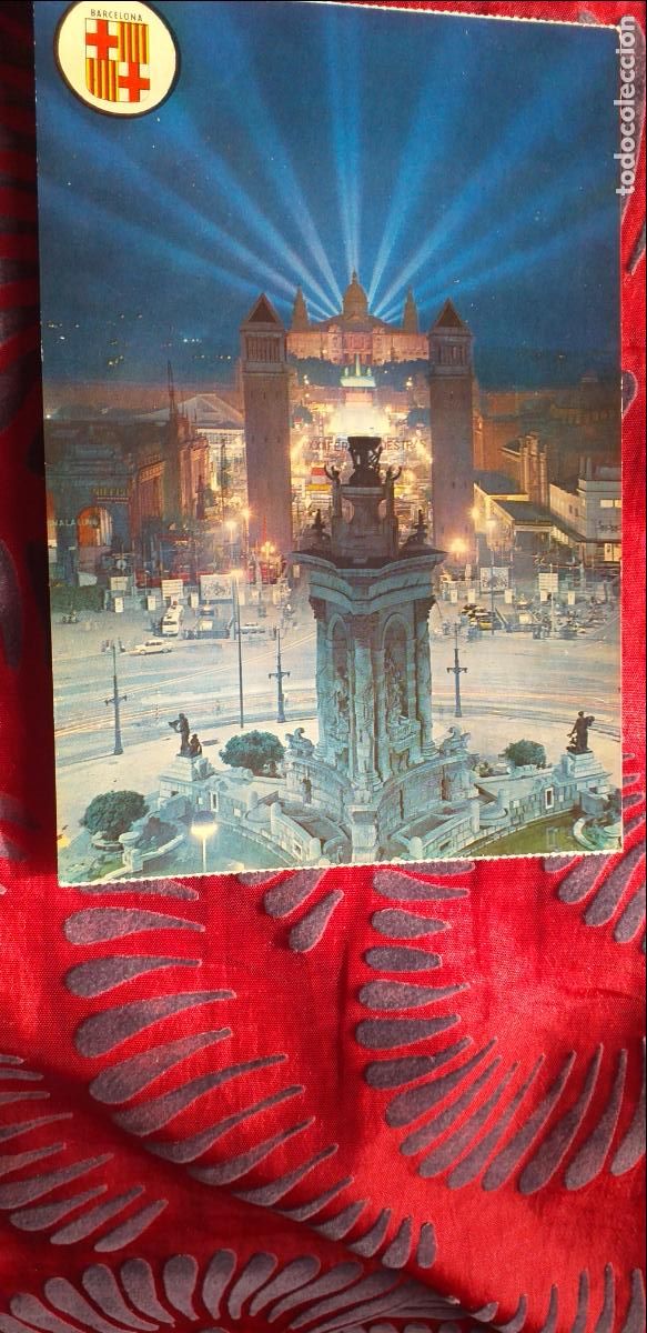Postales: BARCELONA-RVD-150X105mm.-NO ESCRITA-N&ordm;47-PLAZA DE ESPA&Ntilde;A Y EXPOSICION