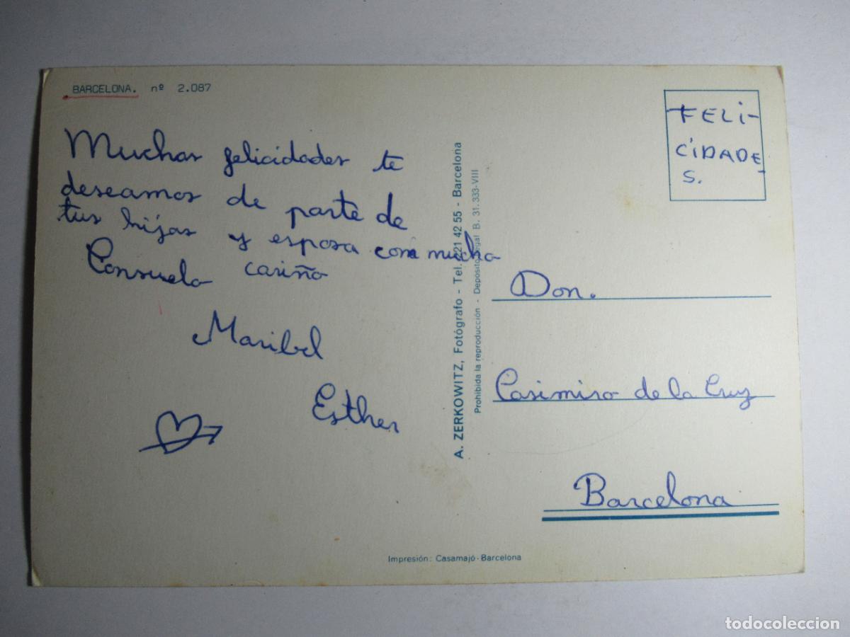 Postales: Barcelona - Foto 2