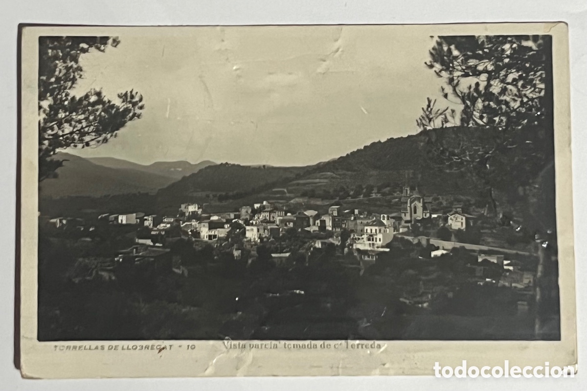 Postales: POSTAL: TORRELLAS DE LLOBREGAT - VISTA PARCIAL TOMADA DE CAN TERREDA. 10