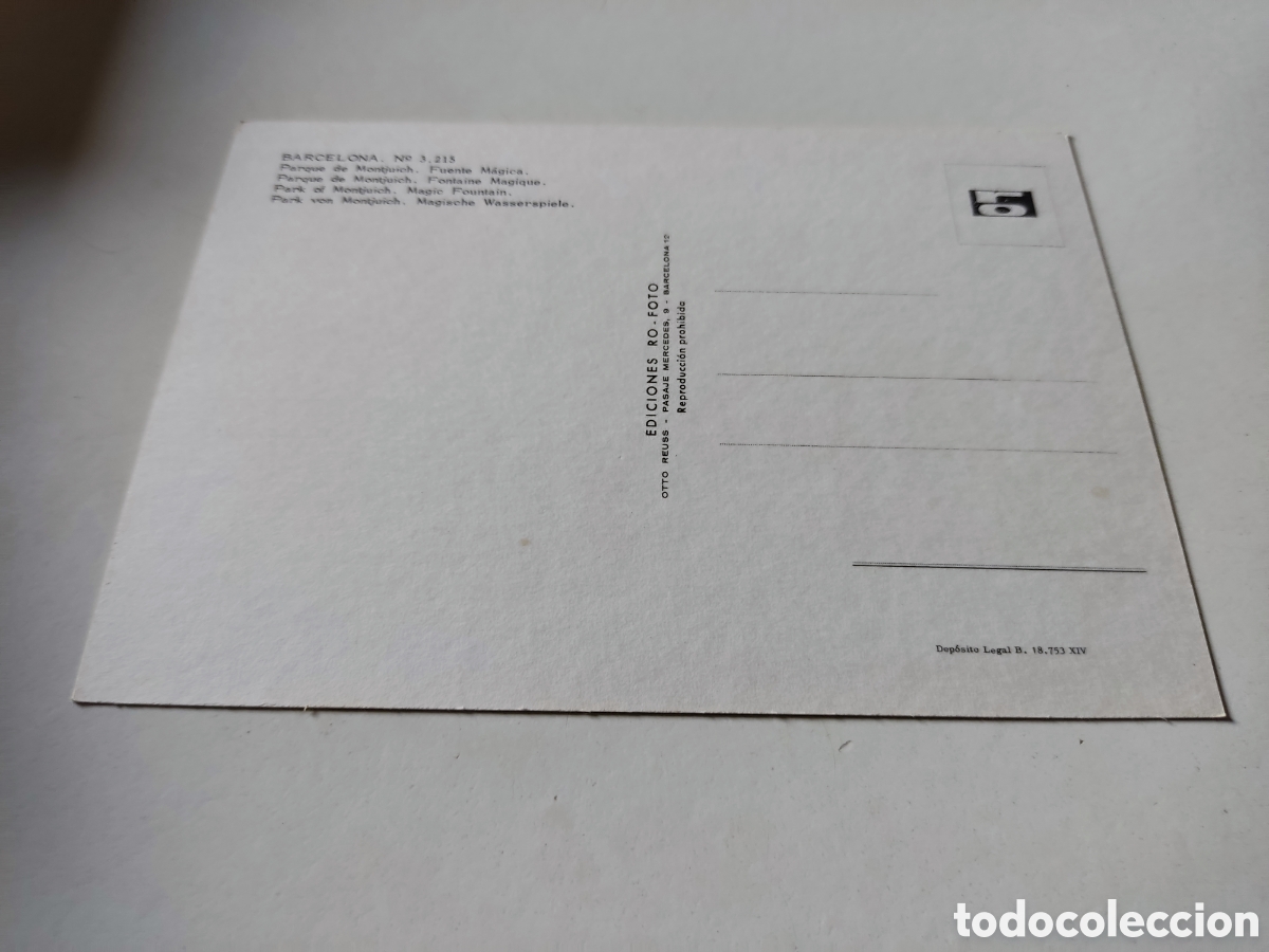 Postales: Postal Barcelona - Foto 2