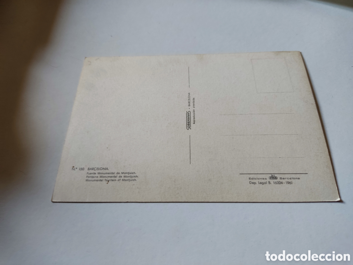 Postales: Postal Barcelona - Foto 2