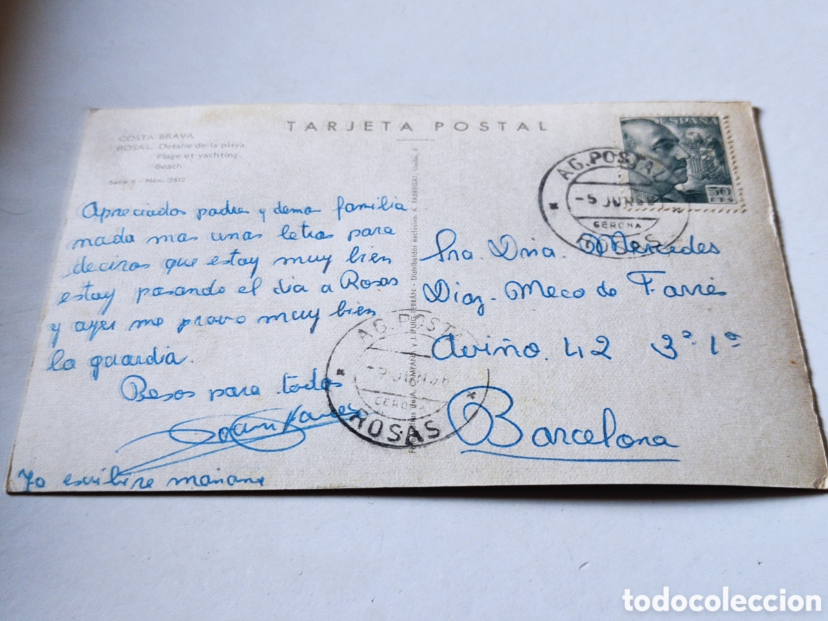 Postales: Postal Rosas - Foto 3
