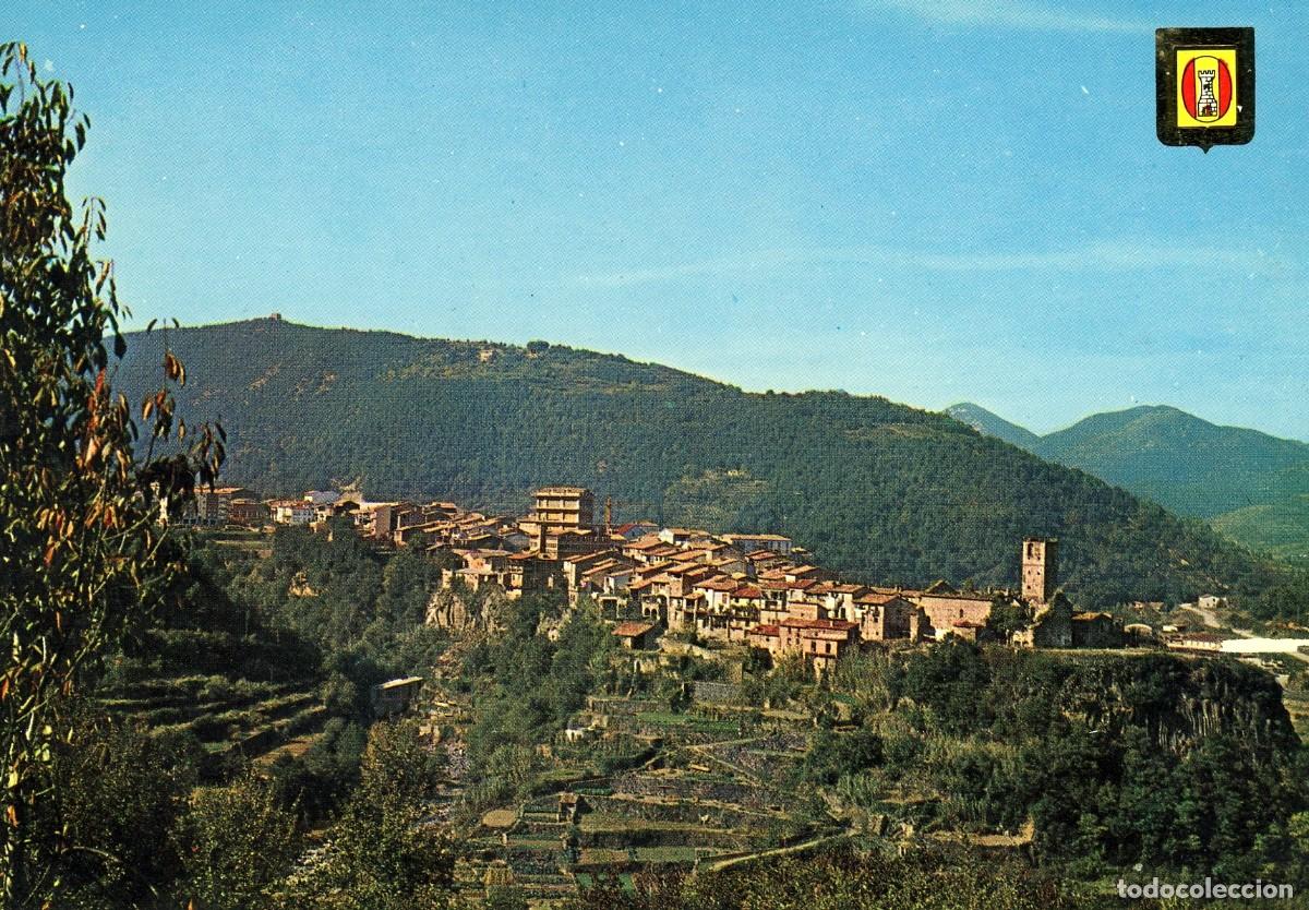 Cartes Postales: m03538 Castellfollit De La Roca Vista General 1971 Escudo De Oro N&ordm;6243
