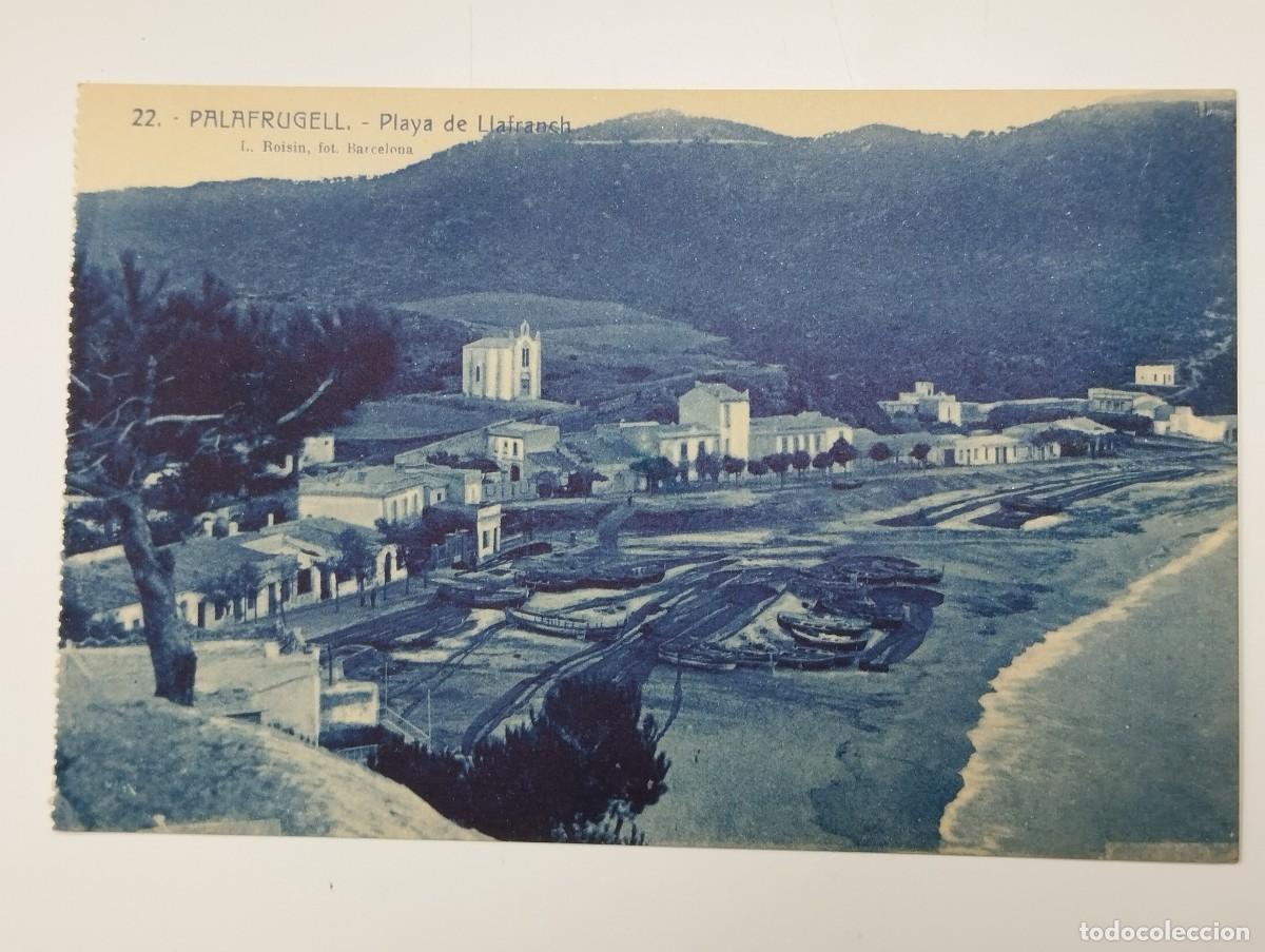 Postales: POSTAL PALAFRUGELL - 22. PLAYA DE LLAFRANCH. - Foto 1