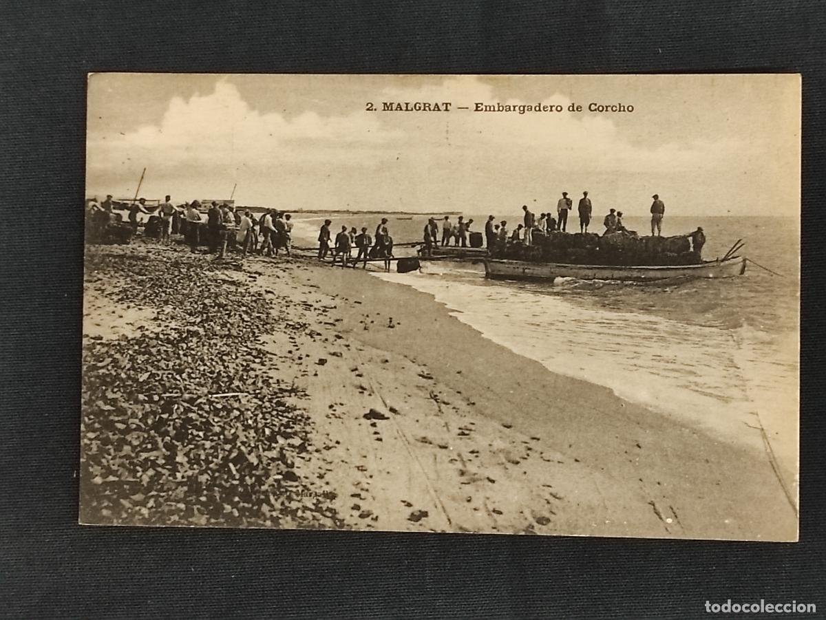 Postales: POSTAL - MALGRAT - EMBARCADERO DE CORCHO - - Foto 1