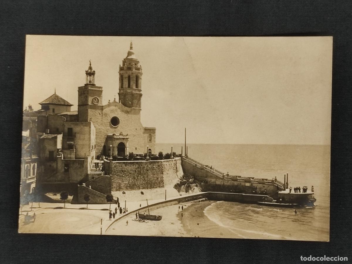 Postales: POSTAL - SITGES - PLAYA DE MODA - PUNTA Y BALUARTE - - Foto 1