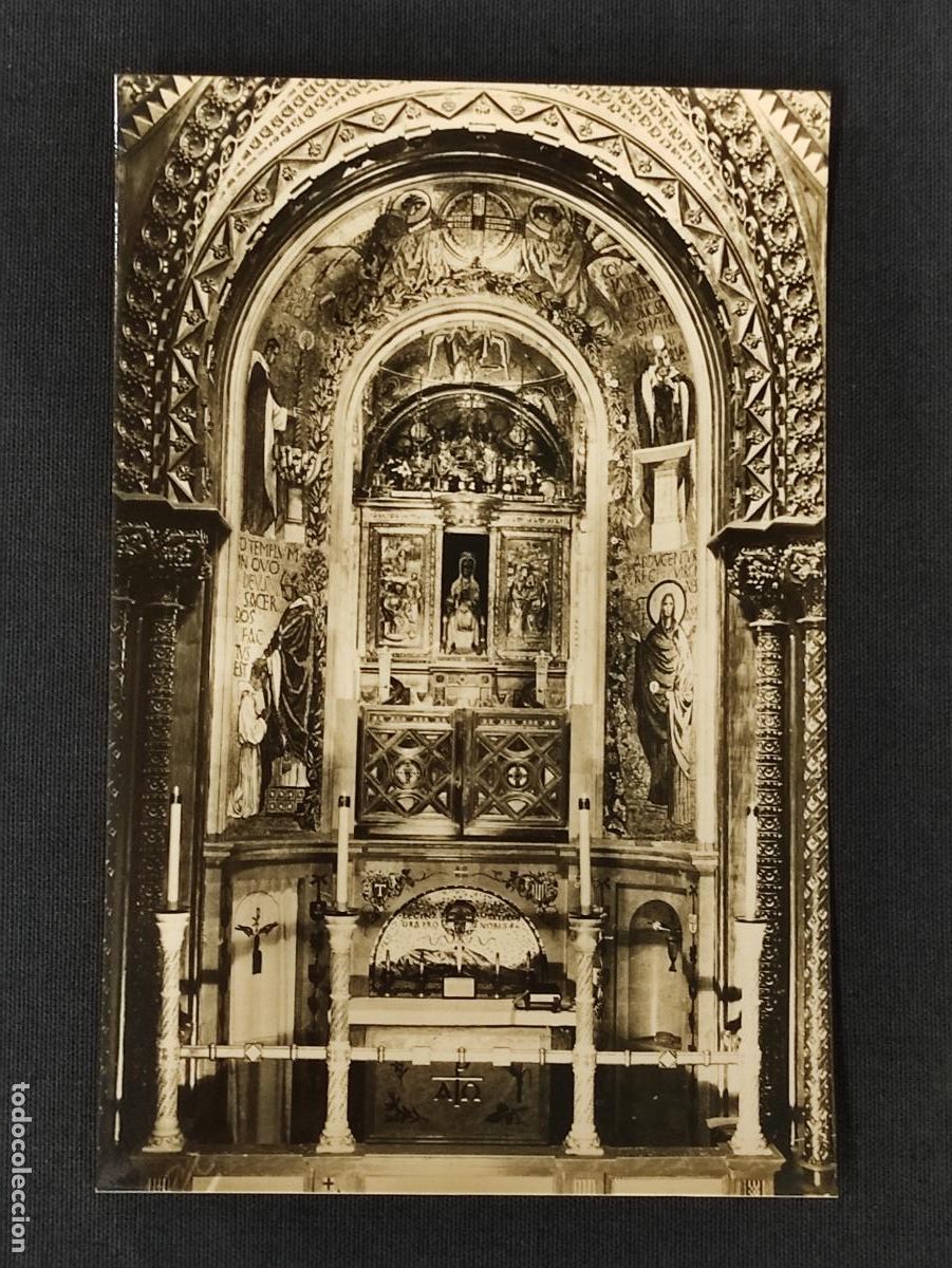 Postales: POSTAL - MONTSERRAT - LA VIRGEN EN SU TRONO -