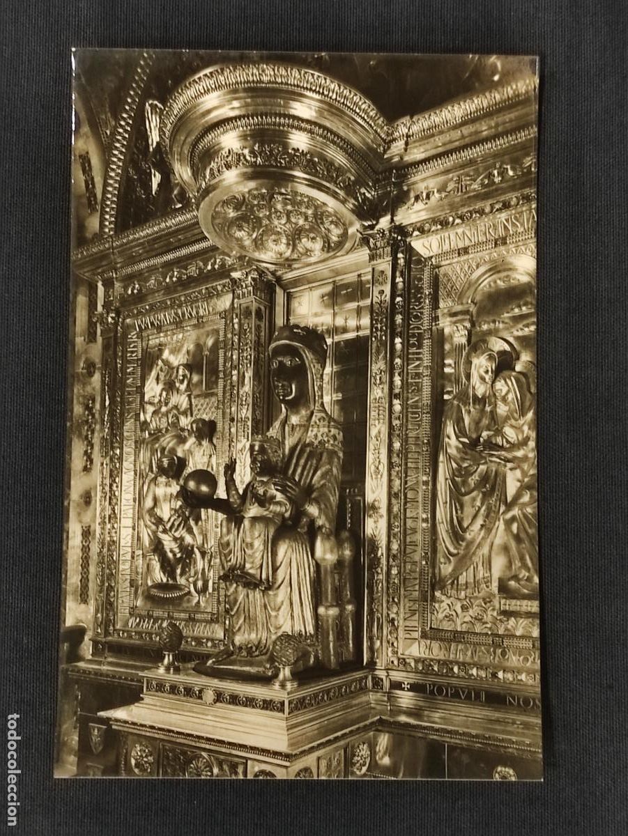 Postales: POSTAL - MONTSERRAT - LA VIRGEN EN SU TRONO -