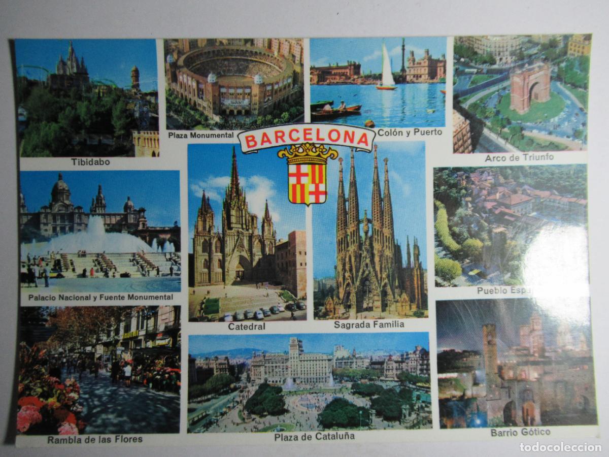 Postales: Barcelona - Foto 1