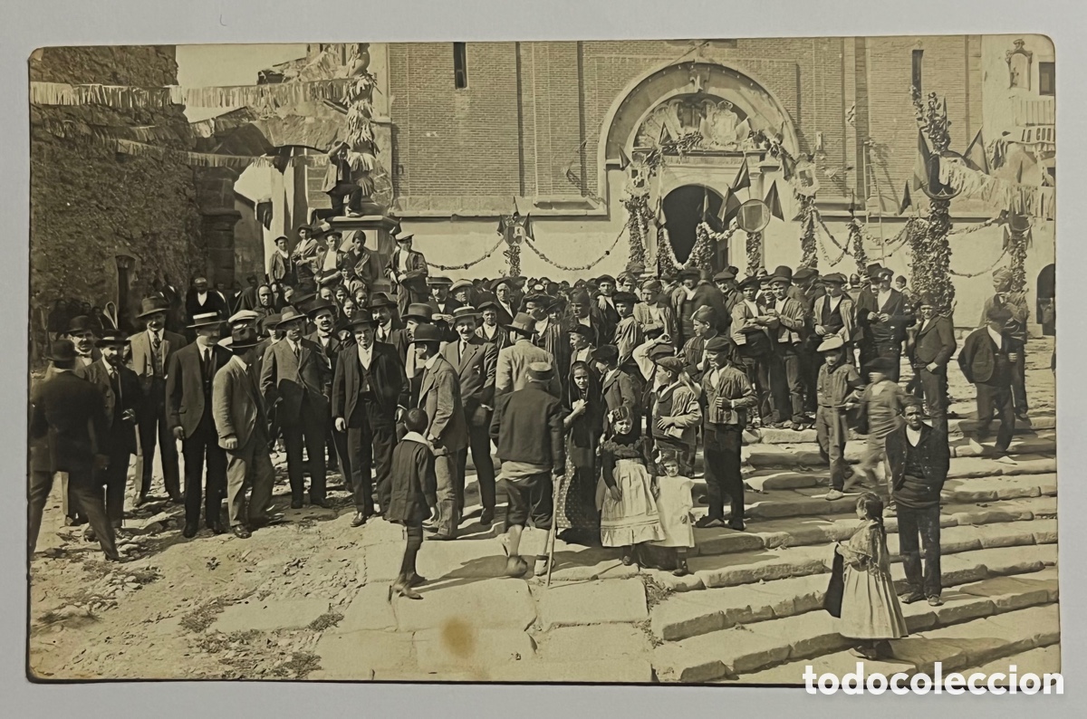 Cartoline: POSTAL FOTOGRAF&Iacute;CA - SALIDA DE MISA MAYOR - 1910-20
