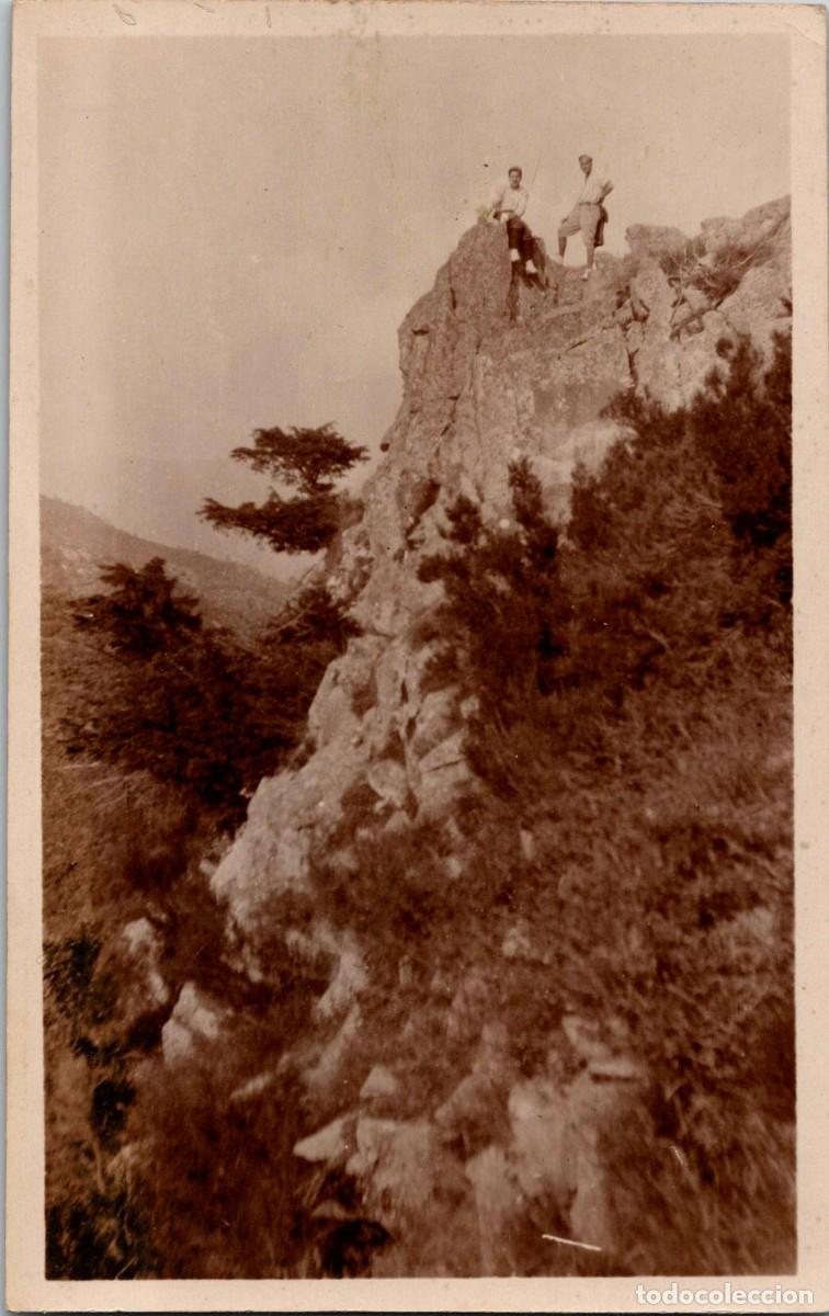 Postkarten: Excursi&oacute; a Les Guilleries - Pic de Sant Benet (1.100 m.) - Juliol 1911 - Fotogr&aacute;fica - 138x87mm