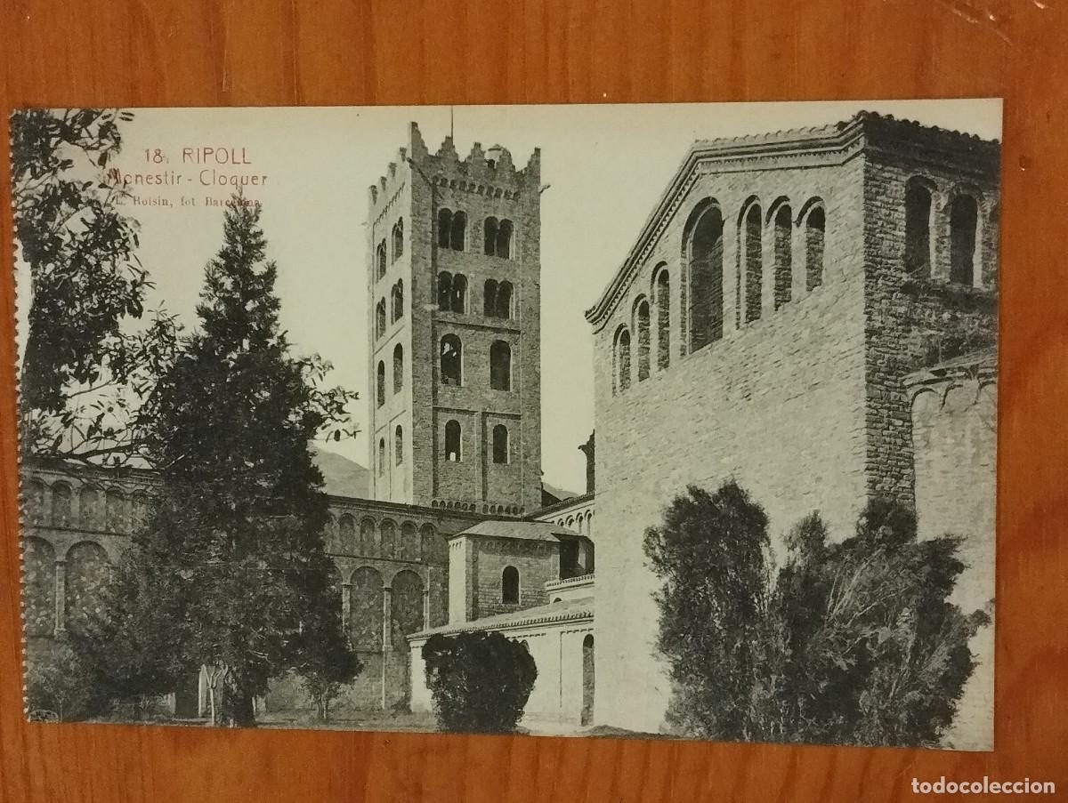 Postales: POSTAL RIPOLL - 18 MONESTIR CLOQUER. - Foto 1