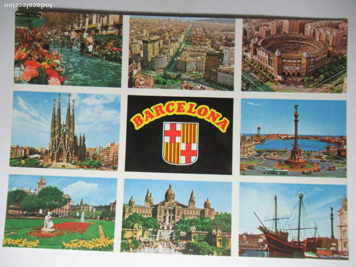 Postales: Barcelona - Varios Aspectos - Foto 1