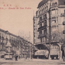Postales: BARCELONA, RONDA DE SAN PEDRO. ED. ROVIRA S. A. Nº 46. SIN CIRCULAR