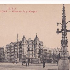 Postales: BARCELONA, PLAZA DE PI Y MARGALL. ED. ROVIRA S. A. Nº 28. SIN CIRCULAR
