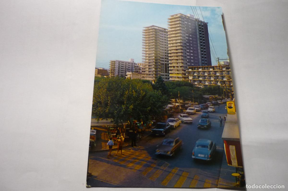 Postales: postal palamos - coches --circulada