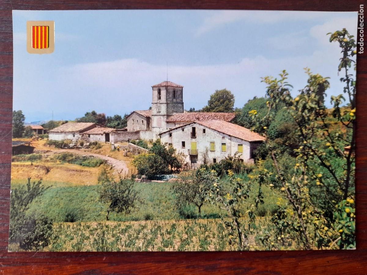 Postales: Postal vintage 70&acute;s Postal vintage 70&acute;s Iglesia de Sant Marti de Sobremunt comarca del Llu&ccedil;anes,