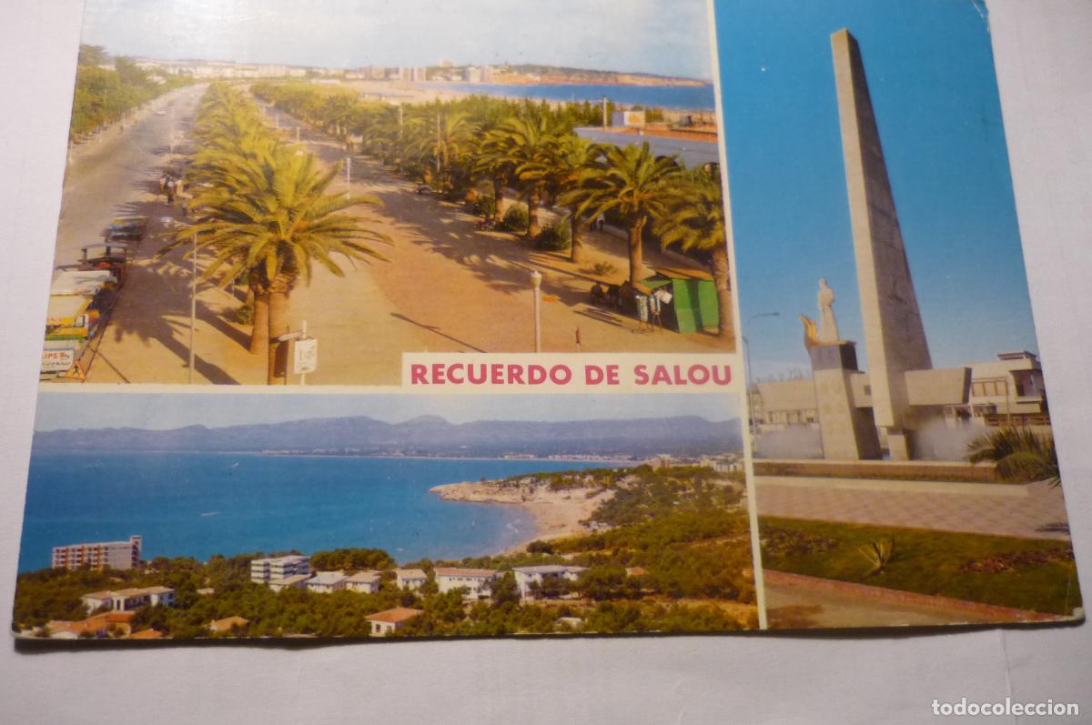 Postales: postal salou .-escrita cm - Foto 1