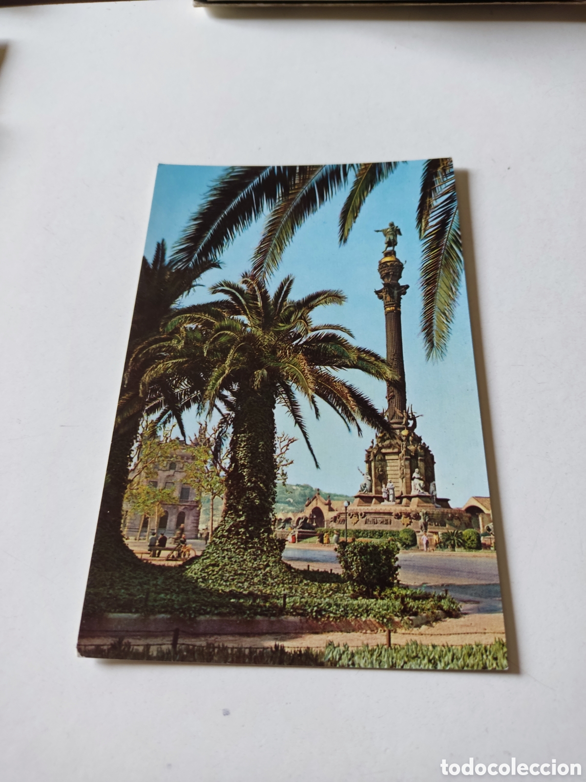 Postales: Postal Barcelona monumento a Col&oacute;n - Foto 1